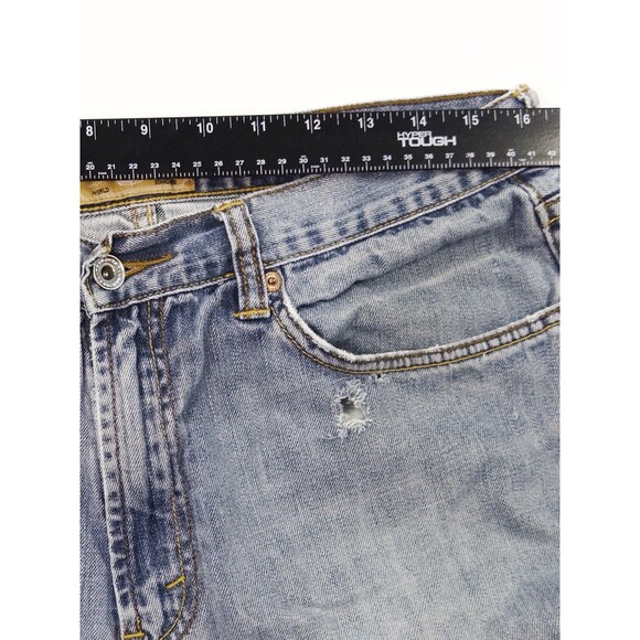 Vintage Rocawear Baggy Jorts Mens Size 34 Grunge Hip Hop Skater Cyber Y2K‎ - Picture 5 of 7